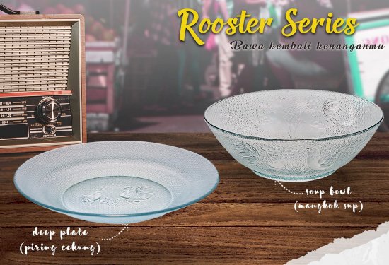Rooster, Mangkuk Ayam Legendaris Dengan Tampilan yang Lebih Elegan