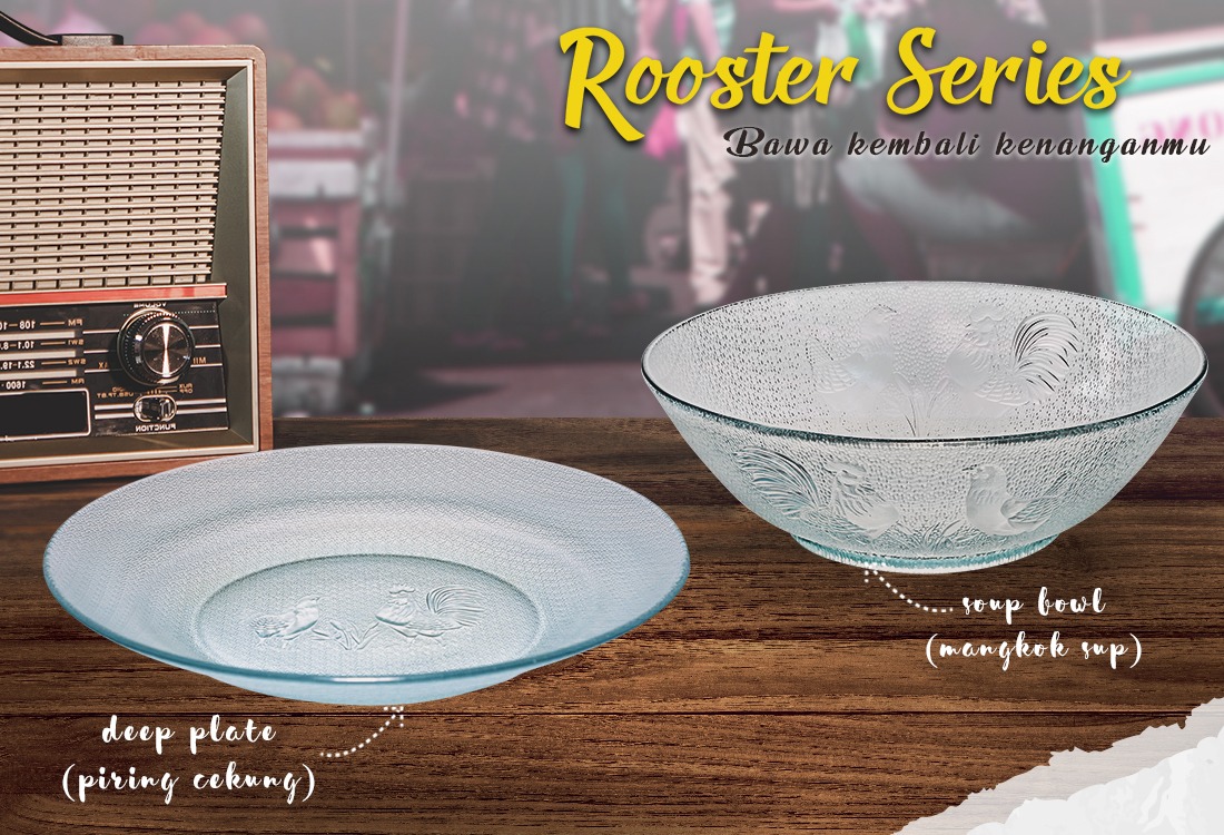 Rooster, Mangkuk Ayam Legendaris Dengan Tampilan yang Lebih Elegan
